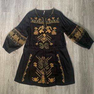 Free People Bohemian-style dress size medium